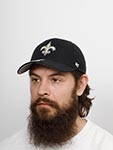 Бейсболка 47 BRAND арт. F-MVP20WBV-BK New Orleans Saints NFL (черный)